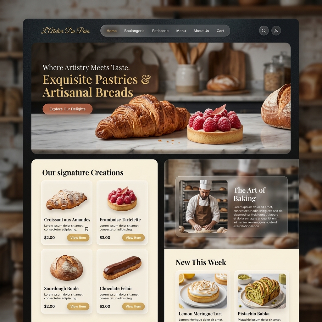 Diseño Web Panadería